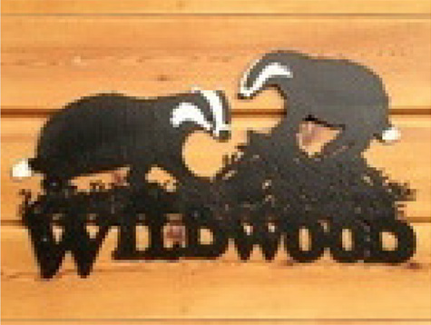 wildwood log cabin sign 