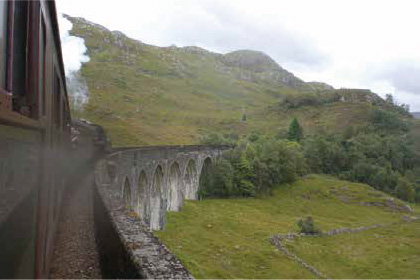 harry potter steam train